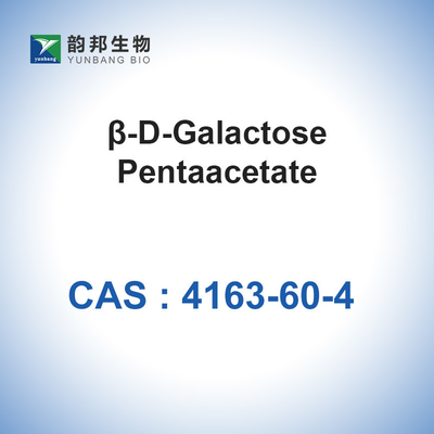 CAS 4163-60-4 99٪ نقاء Β-D-Galactose Pentaacetate Beta-D-Galactose Pentaacetate