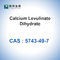 ليفولينات الكالسيوم CAS 5743-49-7 ثنائي هيدرات حمض ليفولينيك ملح الكالسيوم ثنائي الماء