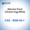 CAS 9006-59-1 الزلال من إنزيمات المحفزات البيولوجية SGS بياض الدجاج