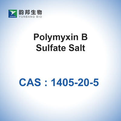 CAS 1405-20-5 Polymyxin B كبريتات مسحوق مضاد حيوي 2-8 ° C درجة حرارة التخزين