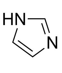 Imidazole Buffer CAS 288-32-4 جليوكسالين أبيض اللون بلوري