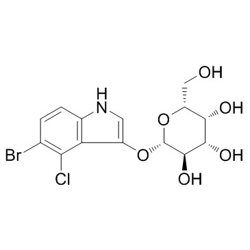 جليكوسيد X-GAL CAS 7240-90-6 5-Bromo-4-Chloro-3-Indolyl-Beta-D-Galactoside