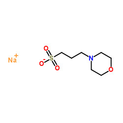 CAS 71119-22-7 MOPS عازلة ملح الصوديوم Bioreagent 3- (N-Morpholino) حمض البروبان سلفونيك ملح الصوديوم
