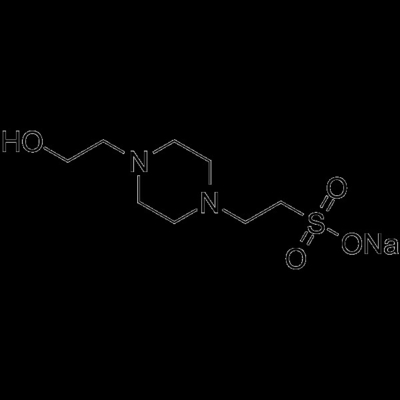 CAS 75277-39-3 الحامضات البيولوجية 4- ((2-Hydroxyethyl)Piperazine-1-Ethanesulfonic Acid