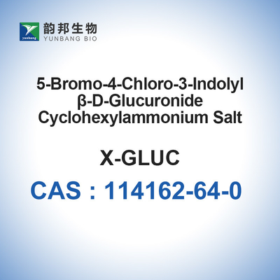 114162-64-0 X-Glucuronide CHA X-GlcA 5-Bromo-4-Chloro-3-Indoxyl-Beta-D-Glucuronic Acid الحمض الـ 5 برومو - 4 كلور - 3 - إندوكسيل - بيتا - دي - غلوكورونيك