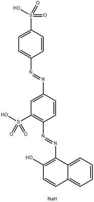 الجودة العالية Cas 4196-99-0 Ponceau Bs محتوى الصبغة 60%