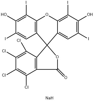 CAS 632-69-9 المُستجيب المختبري لـ Rose Bengal