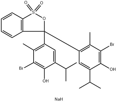CAS 34722-90-2 3′,3′′-dibromothymolsulfonephthalein ملح الصوديوم، Bromothymol ملح الصوديوم الأزرق BTB