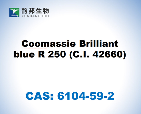 CAS 6104-59-2 حمض الأزرق 83 Coomassie أزرق لامع R 250 (C.I. 42660)
