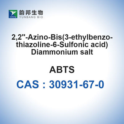 30931-67-0 ABTS عازل 2,2′- Azino-Bis ((3-Ethylbenzothiazoline-6-Sulfonic Acid) ملح الديامونيوم