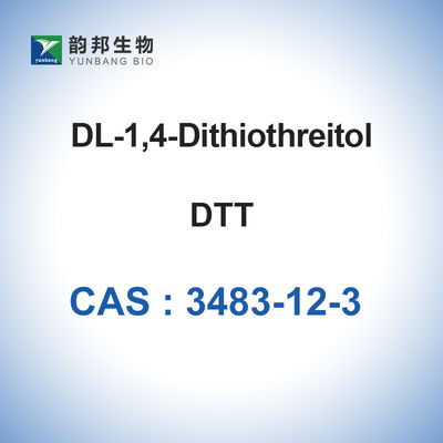 DTT CAS 3483-12-3 DL-Dithiothreitol مسحوق الكواشف الكيميائية الحيوية